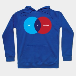 Ice T Mister T venn diagram Hoodie